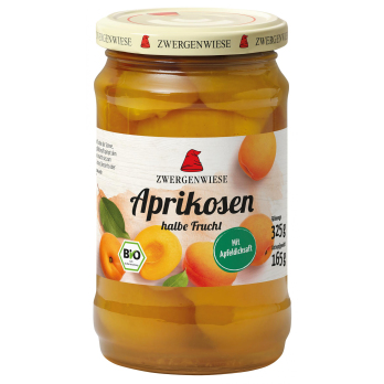 Aprikosen, halbe Frucht