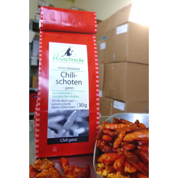 Chili ganz, Bird''s eye