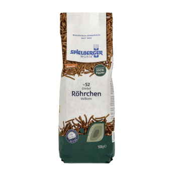 Dinkel-Volkorn-Röhrchen