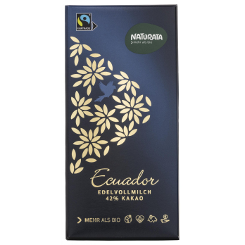 Vollmilch Schokol. Ecuador 42%