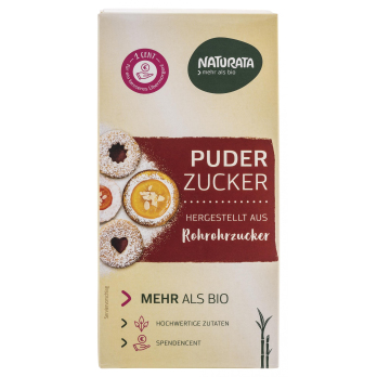 Puderzucker aus Rohrohrzucker
