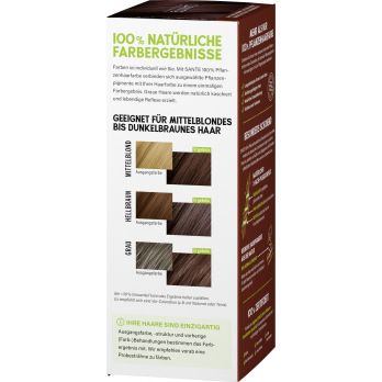 Pflanzen Haarfarbe Schokobraun