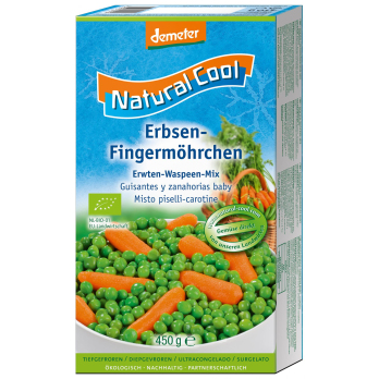 Erbsen und Fingermöhrchen