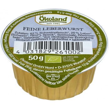 Feine Leberwurst, Dose