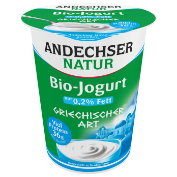 Joghurt griechische Art 0,2%