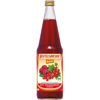 Rote Johannisbeere Himbeeren Saft