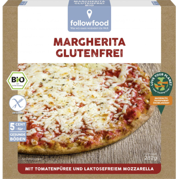 Pizza Margherita glutenfrei