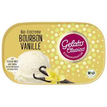 Eiscreme Bourbon Vanille
