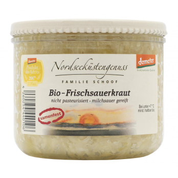 Frischsauerkraut im Glas