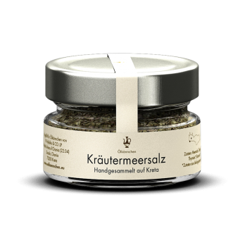 ÖK Kräutermeersalz von Kreta 70g Glas