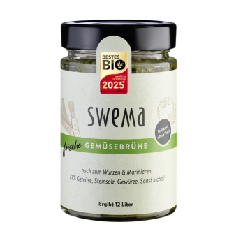 Gemüsebrühe, roh und hefefrei