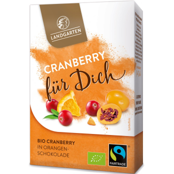 Cranberry in Orangeschokolade für Dich